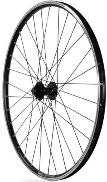 Rodi wielset skorpion 27,5 - 36 spaaks - 8 9 10 11 speed - zwart - quick release