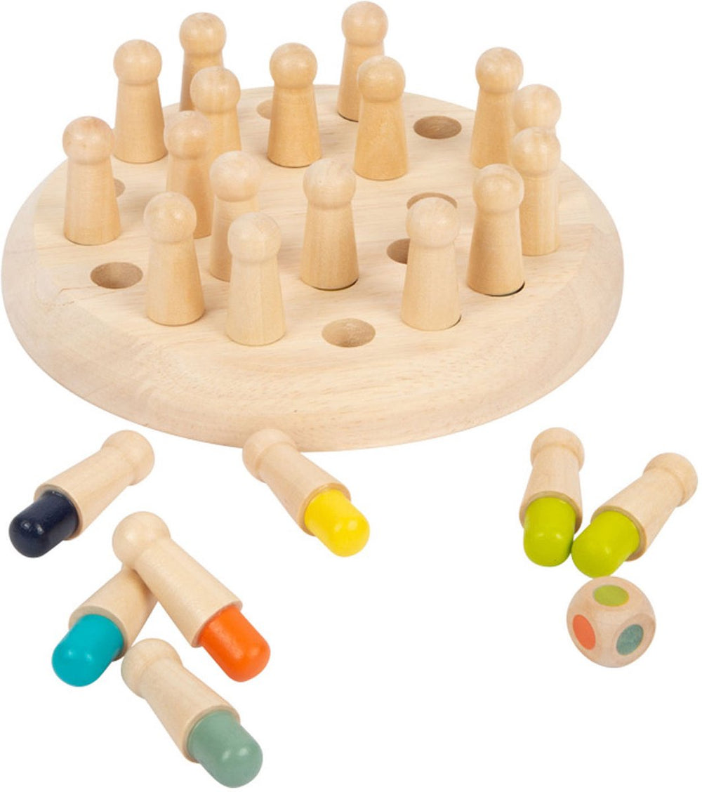 Small foot - Wooden Colours Memo Game