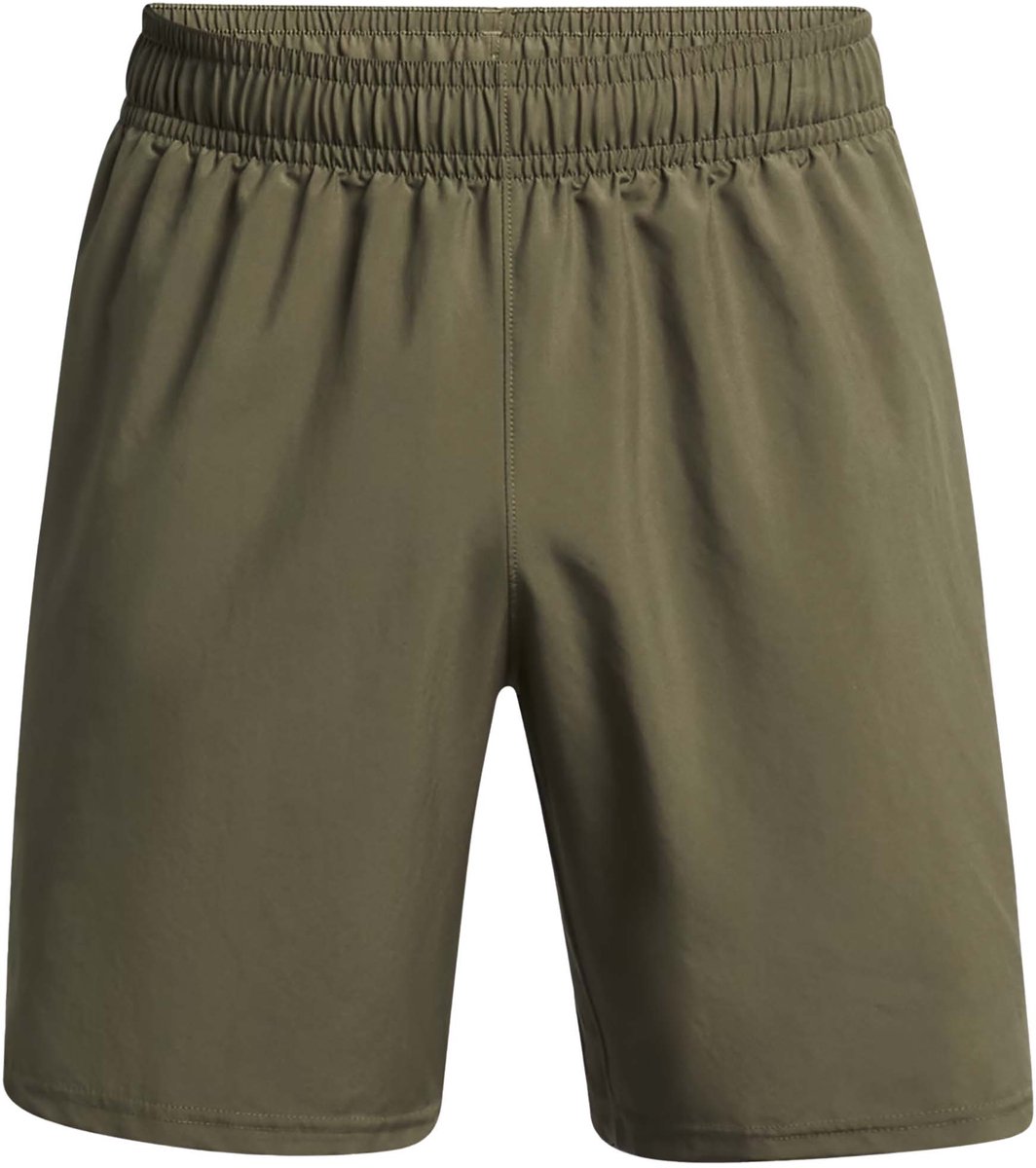 Under armour ua woven wdmk shorts heren sportbroek - groen - maat l