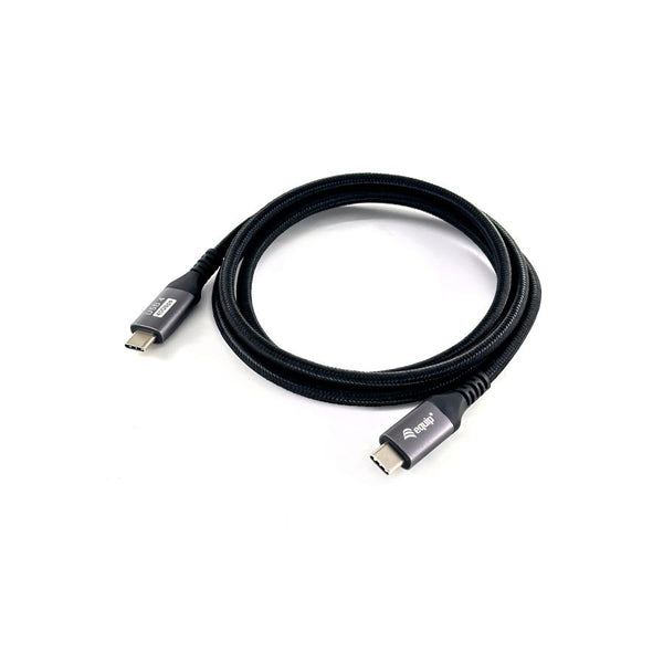 Equip 128383 usb 4 gen 3 c to c cable, m m, pd3.1 240w, 8k 60hz, 40gbps, usb c, usb4 gen 3x2, 2 m