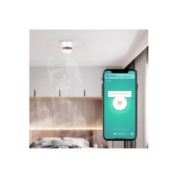 Woox r7305 smart zigbee rookalarm, zigbee, google assistant, ip20, wit