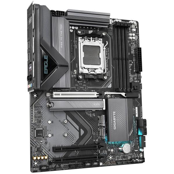 Gigabyte x870 eagle wifi7, atx, amd am5, 4x dimm ddr5, dubbele usb4 type-c, 2,5 gbe, wifi7