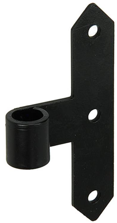 1013221 - gelaste scharnier zwart 150 mm dia 18 mm | 10 stuks