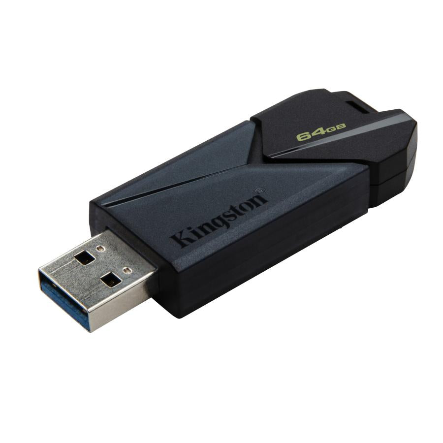 Kingston dtxon 64gb technology datatraveler exodia onyx, 64 gb, usb 3.2 gen 1, cap, black