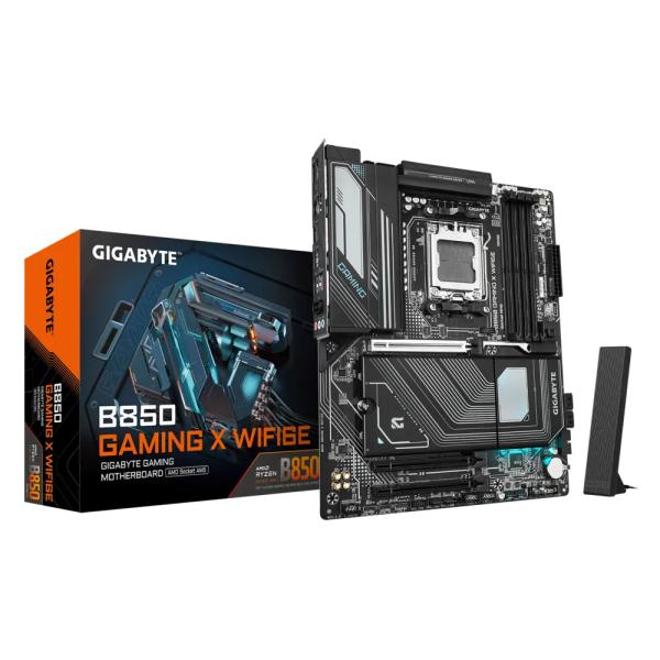 Gigabyte b850 gaming x wifi 6e, atx, amd am5, b850, 4x ddr5 8200 oc, 2,5 gb, wifi 6e, bt 5.3, usb-c
