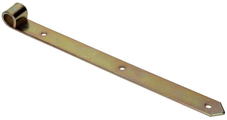 1013233 - enkel luikscharnier geel verz.35 cm dia 18 mm | 6 stuks