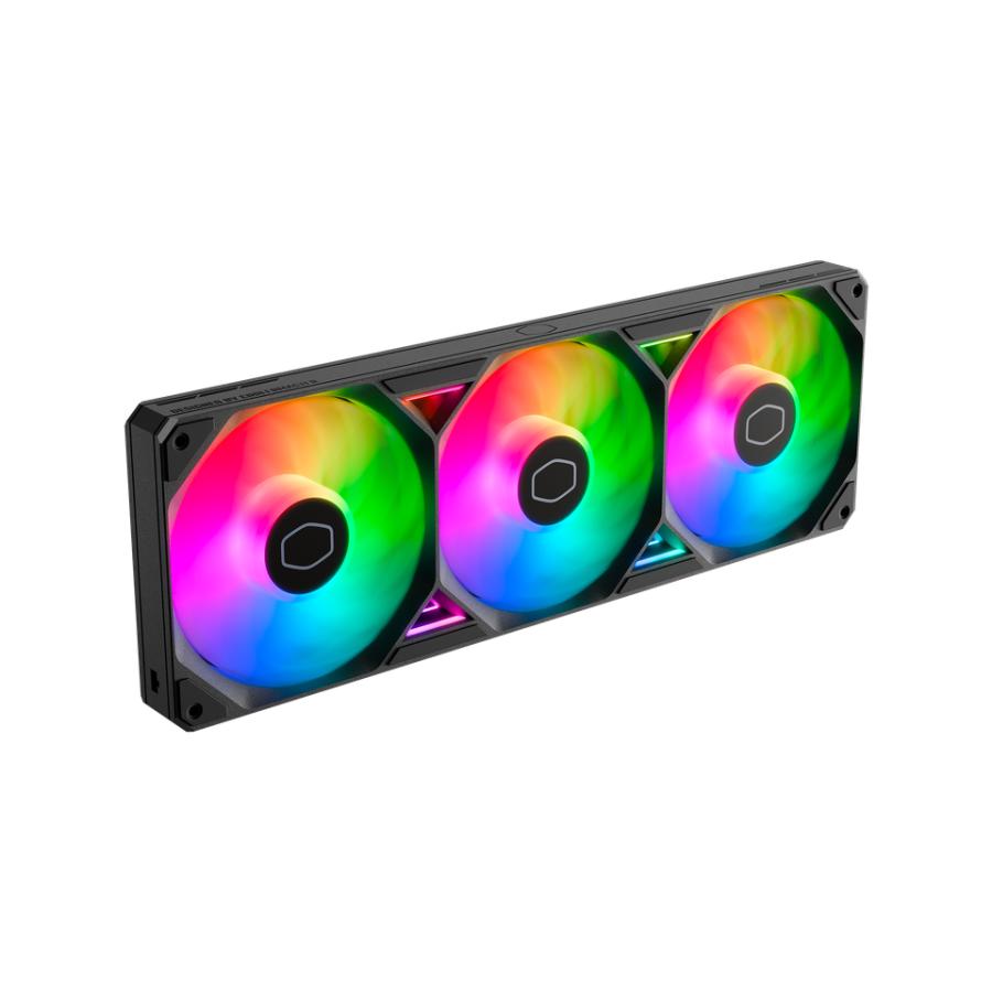 Coolermaster mfx-b2dn-25tp2-r1 sikkelstroom rand 360 argb, 3x 120mm, argb, 690~2500 ± 10% rpm
