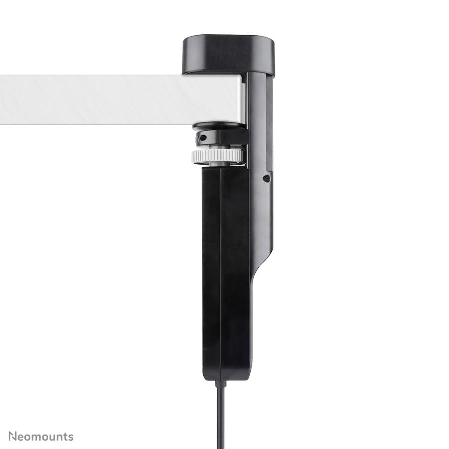 Neomounts ds22-840bl6 bureaucontactdoos met klem en usb-c en usb-a poorten - quick-charge stekkerdoos (zwart)