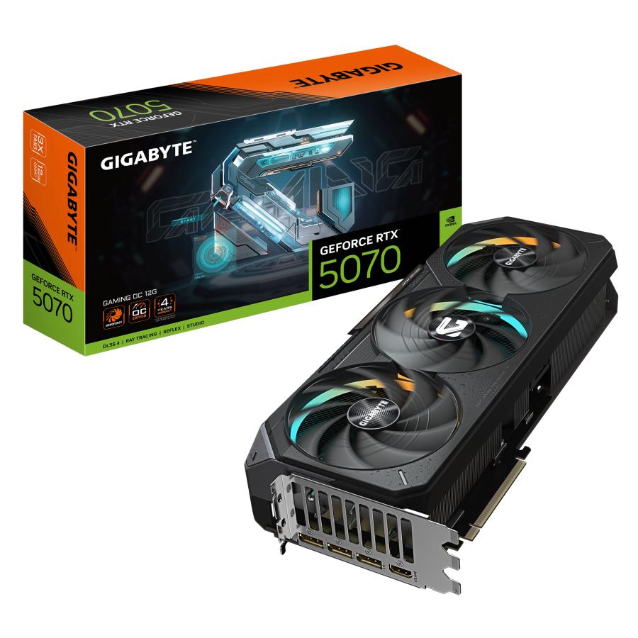 Gigabyte gv-n507tgaming oc-16gd geforce rtx 5070 ti gaming oc 16g, 16gb, gddr7, 256bit, pcie 5.0