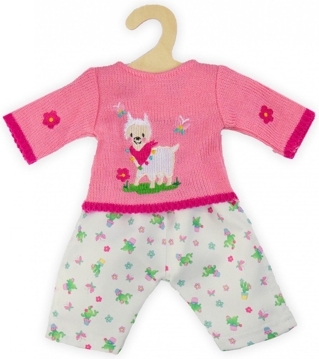 Poppen Trui met Broek Alpaca, 35-45 cm