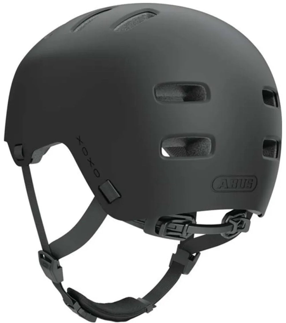 Abus helm xoxo fluweel zwart maat 51-55cm