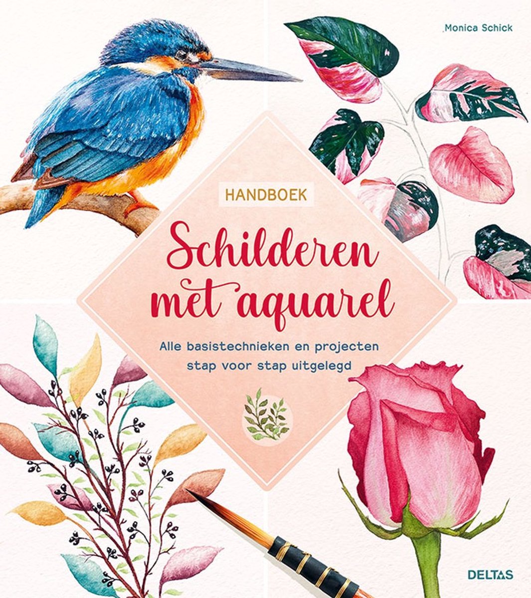 Deltas schilderen met aquarel