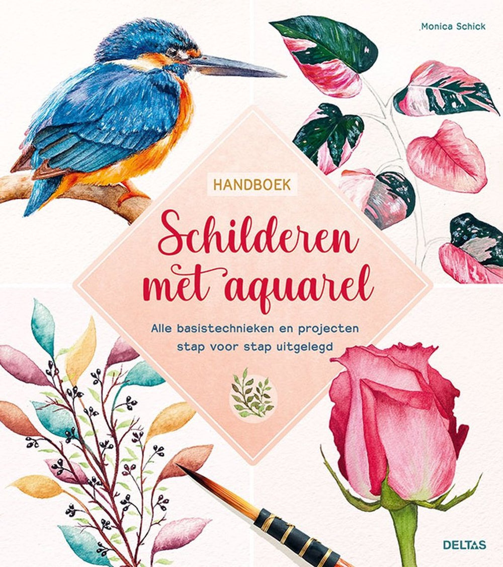 Deltas schilderen met aquarel