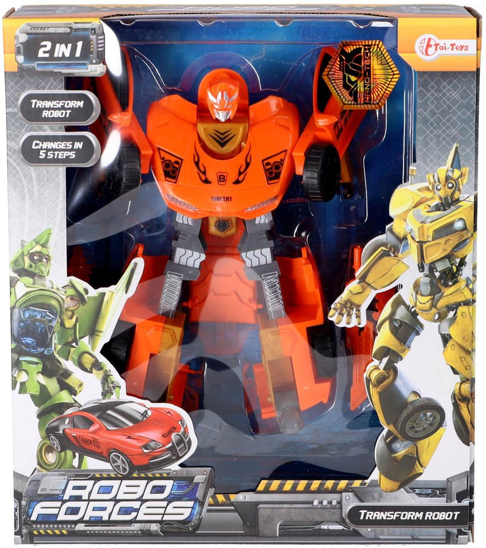 Robotwissel auto 21 cm 4 assorti