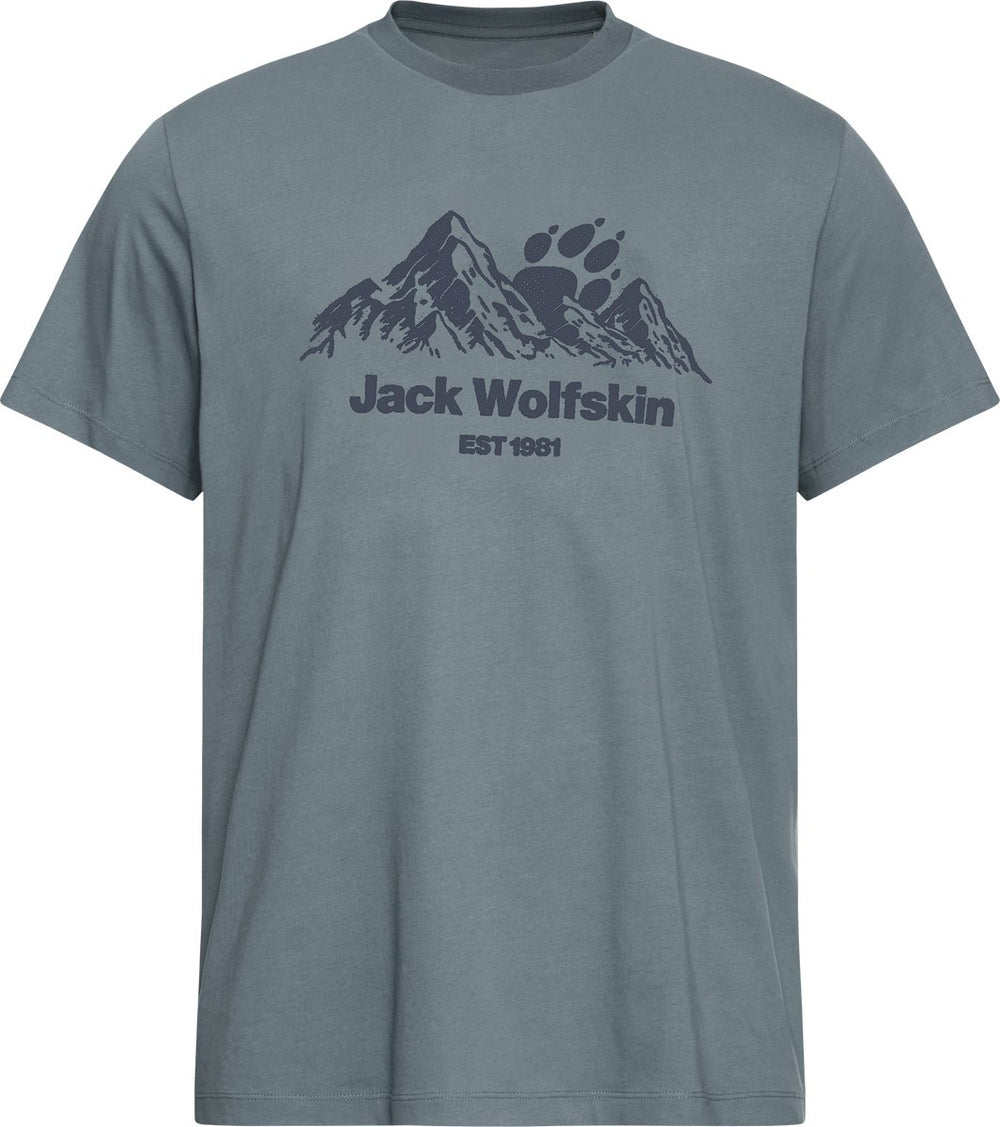 Jack wolfskin carefree t m heren outdoorshirt-grey odessa