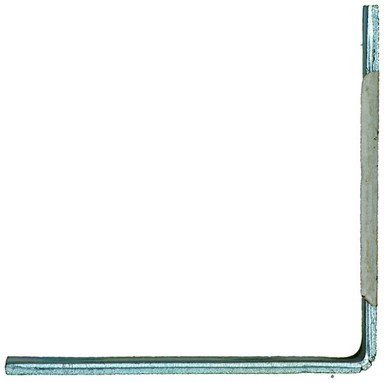 1013397 - geplooide winkelhaak verzinkt alco 1001 2 inch | 50 stuks