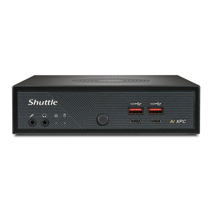 Shuttle dn11h9 slim ai pc, intel core ultra 9 185h, arc graphics, ddr5, 2.5 gb lan, hdmi, dp,