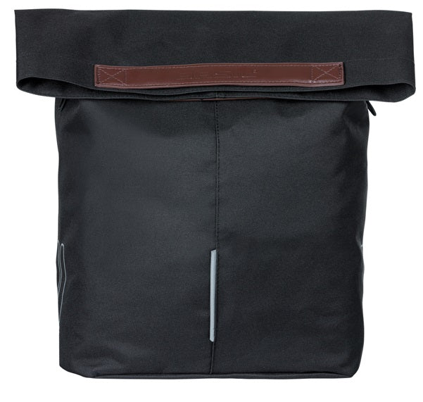 Basil tas city shopper zwart | mik hooks | 16l