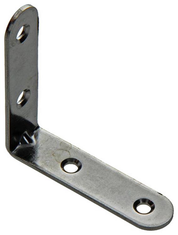 Mack 1013775 - 4 stoelwinkelhaken inox 60x60mm | 10 stuks