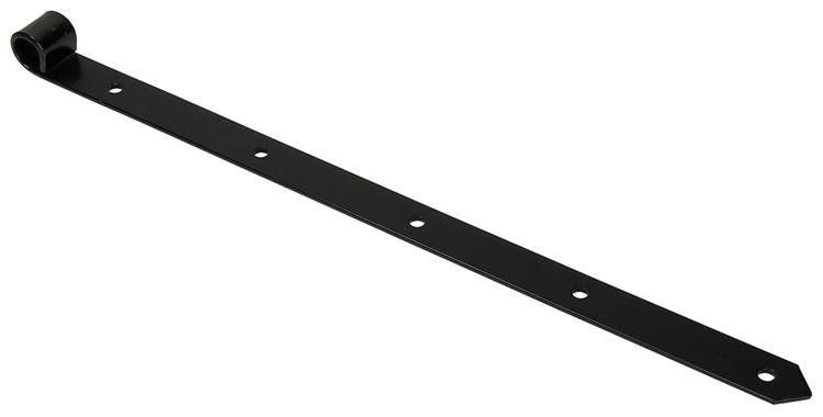 1013728 - enkel luikscharnier zwart 50 cm dia 18 mm | 6 stuks