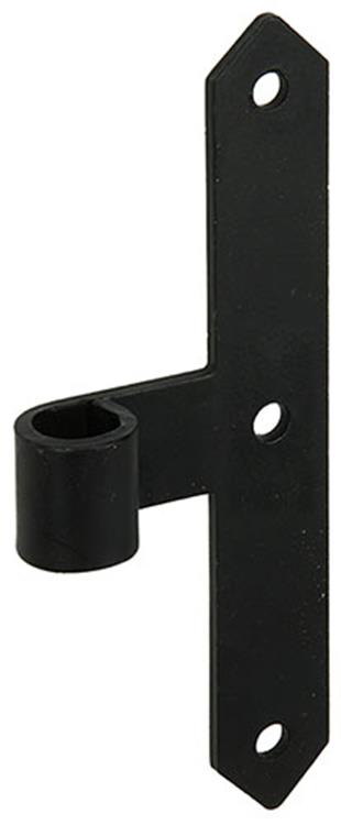 1013719 - gelaste scharnier zwart 200 mm dia 18 mm | 10 stuks