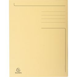 3-flap map exacompta forever 449002e folio creme