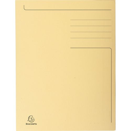 3-flap map exacompta forever 449002e folio creme