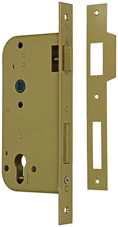 Yale 1013833 - cilinderslt 520 l r 60mm bronsvierkant voorpl. as 85mm | 1 stuks