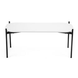 Receptietafel meet powered by paperflow meet gelakt mdf wit