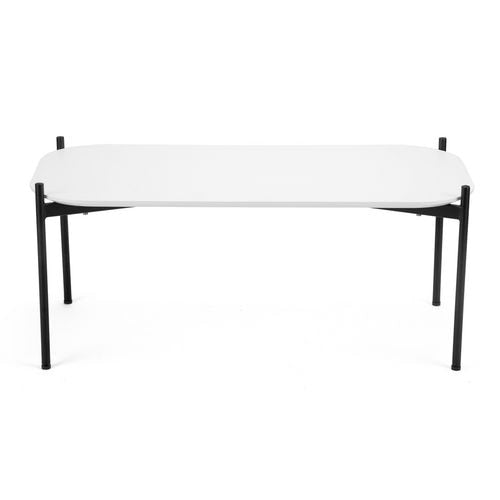 Receptietafel paperflow meet gelakt mdf wit