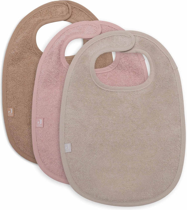 Jollein slab badstof wild rose nougat biscuit (3pack)