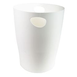 Prullenbak exacompta ecobin wit 15 l