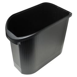Prullenbak exacompta topline zwart 26 l