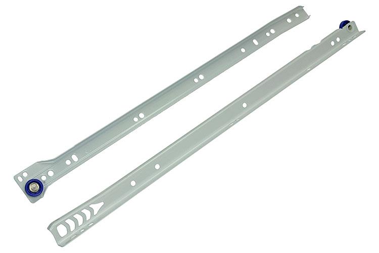 1013690 - paar rolladegeleiders wit 25kg 45cm | 5 stuks