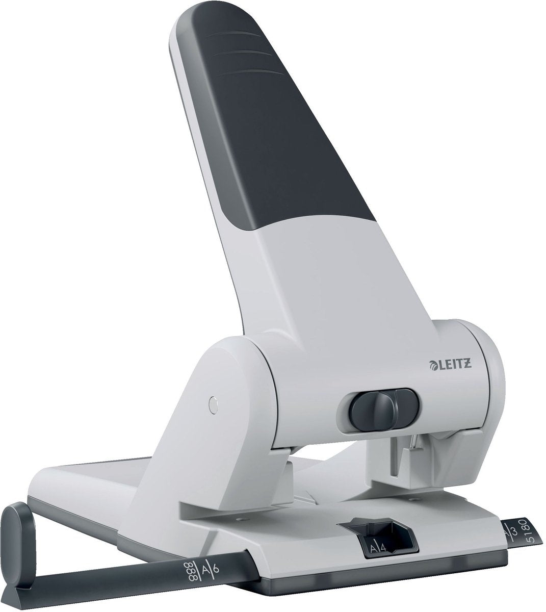 Leitz archief perforator 5180 - perforteert tot a3 formaat - tot 65 vel - voor mappen en ringbanden - zwart