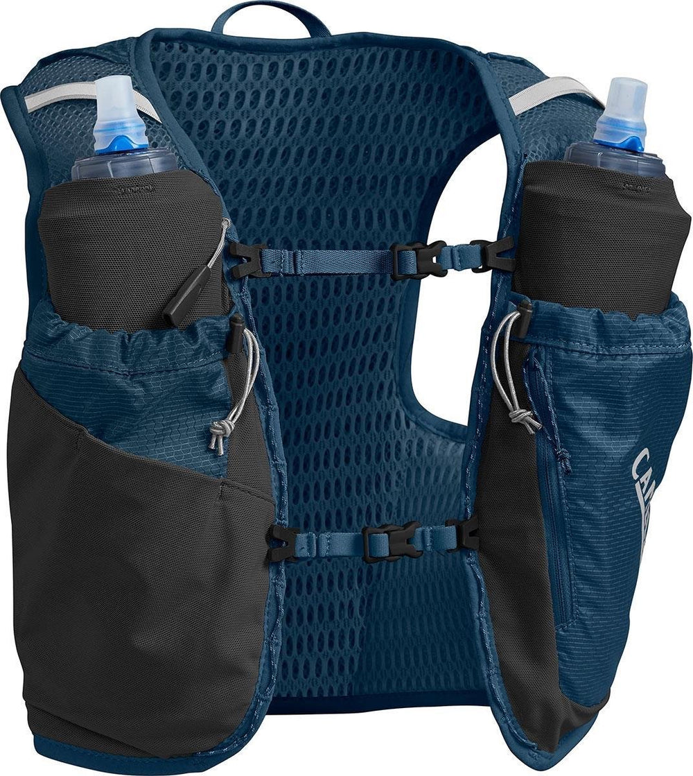 Camelbak women's ultra pro vest - drinkrugzak - s - 1 l 6 l - blauw zilver (gibraltar navy silver)