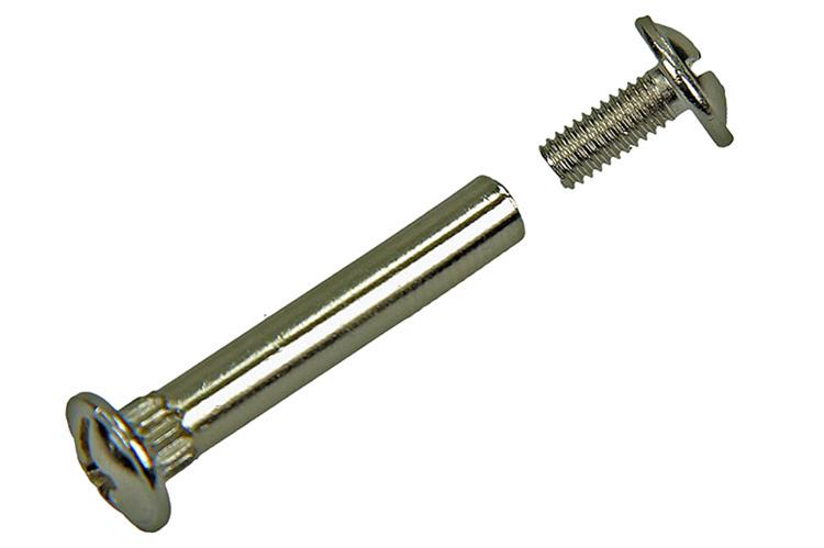 Mack 1013911 - 12 kastverbindingsschroeven verzinkt ø 5 mm 40-50 mm | 10 stuks