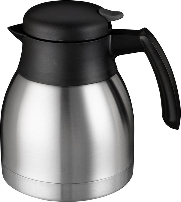 Bravilor thermoskan dubbelwandig 1 liter rvs zwart