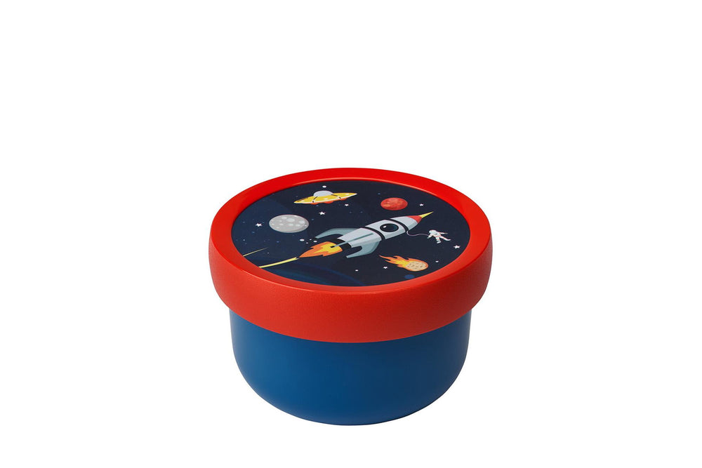 Mepal campus fruitbox space 300 ml rood blauw