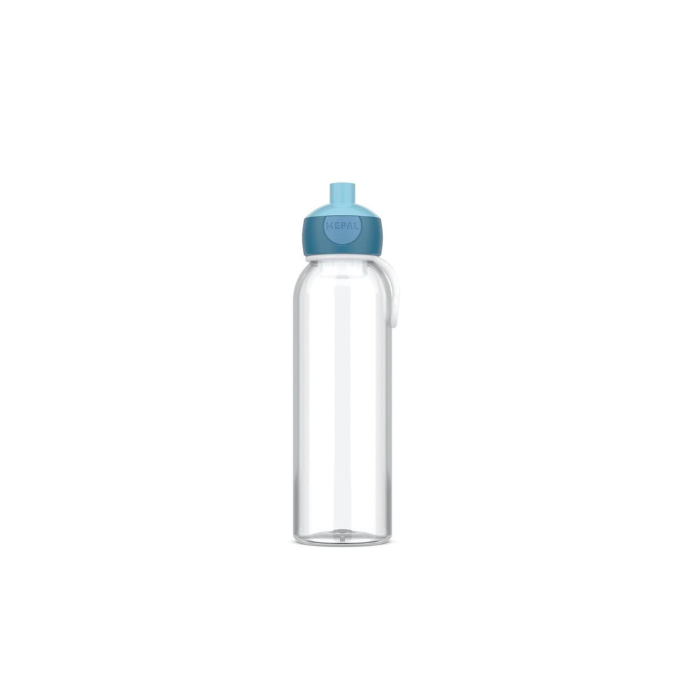 Waterfles pop-up campus 500 ml - stoer blauw