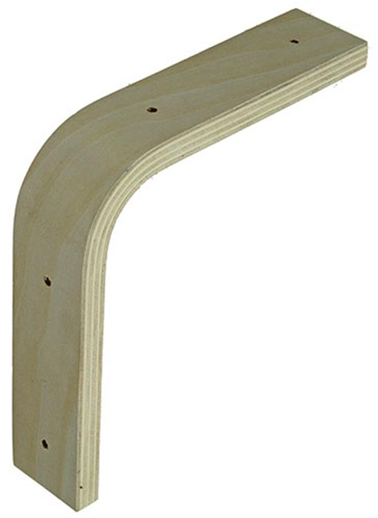 1015321 - konzool multiplex naturel 140x140mm | 10 stuks