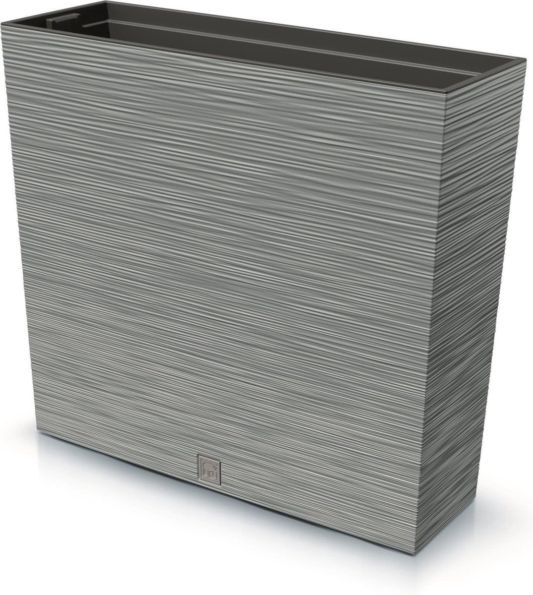 Prosperplast furu case tower - bloempot plantenbak met inzet - voor binnen en buiten - kleur beton (grijs)