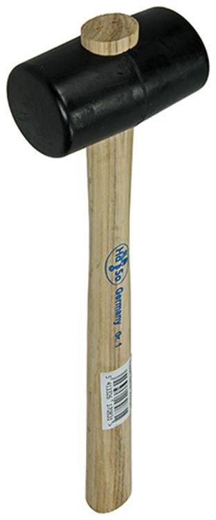 1010740 - rubber hamer es.st.nr. 1 90x55mm 300gr | 3 stuks