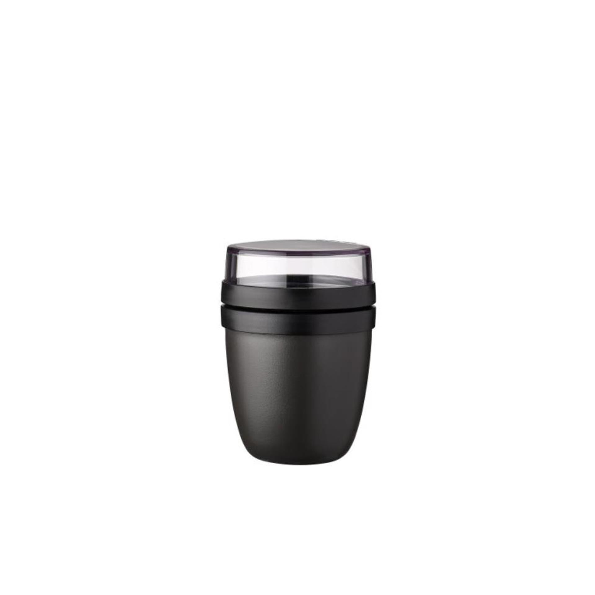 Mepal lunchpot ellipse mini nordic zwart