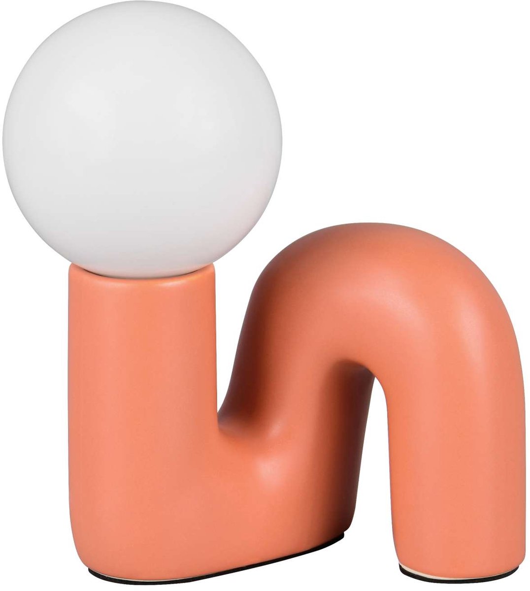 Rl live your light reality quinn - tafellamp - abrikoos - excl. 1x g9 3 w - snoerschakelaar