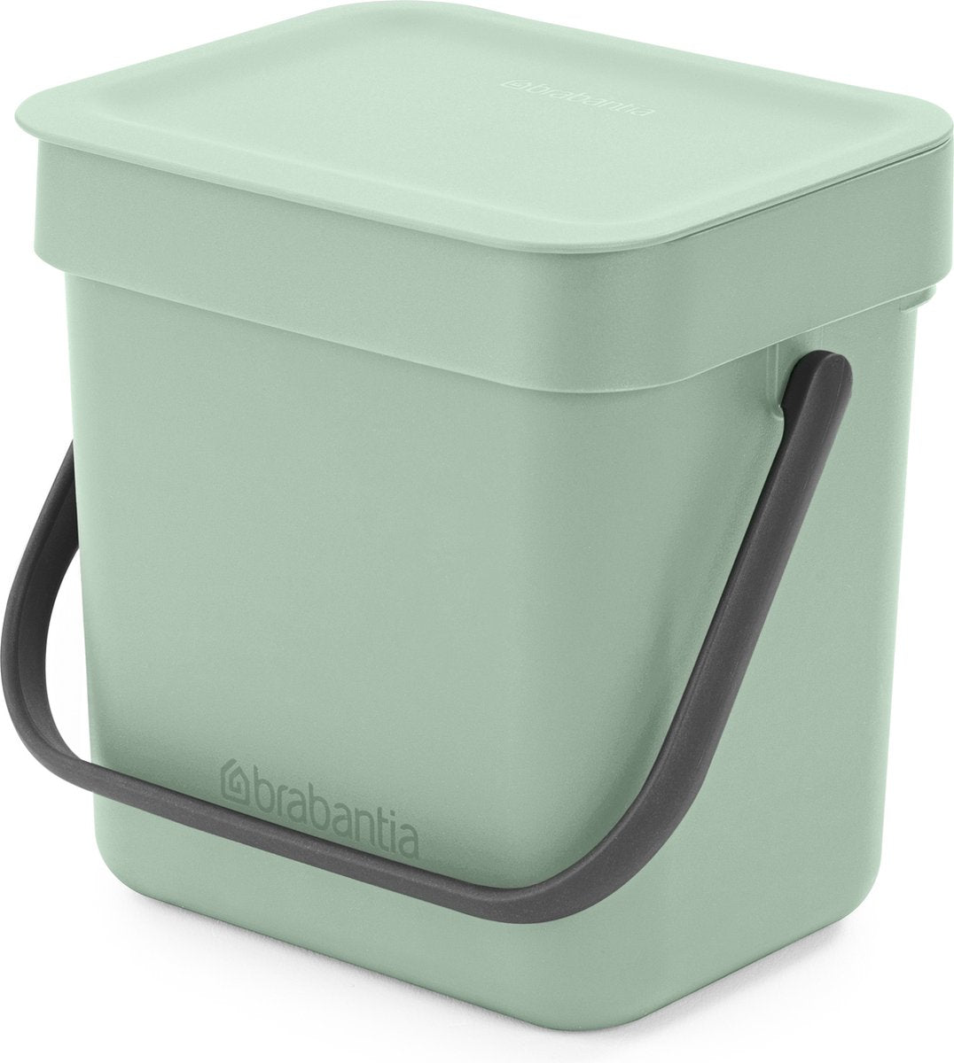 Brabantia afvalbakje sort go 3l jadegroen