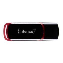 Usb-stick intenso business line 8 gb zwart rood