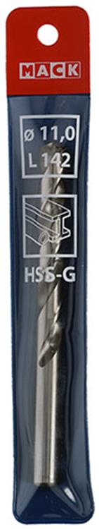 Mack 1018287 - metaalboor hss g din 338 ø 11,0 x 142 mm | 5 stuks