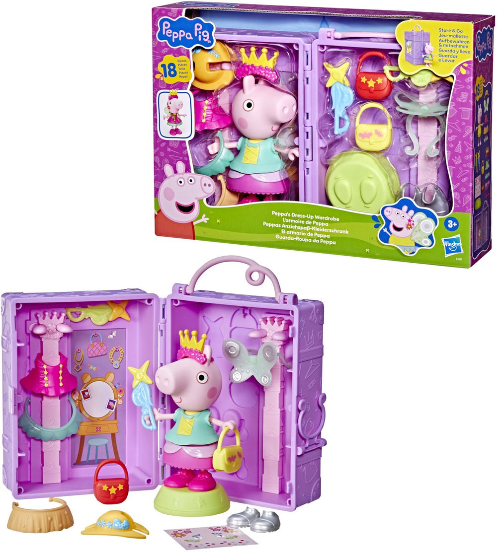 Hasbro peppa pig kledingkast speelset