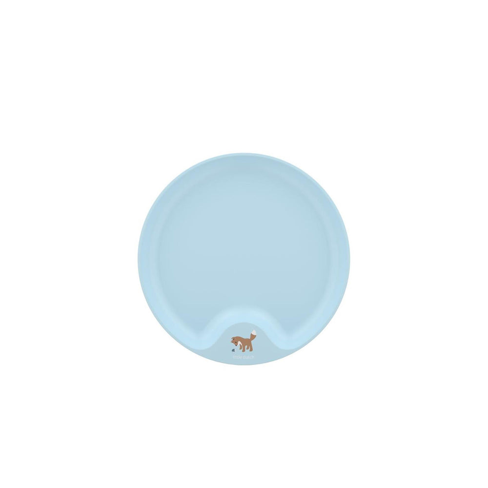 Mepal mio kinderbord little dutch - magnetronbestendig - met greep - kinderservies - forest friends